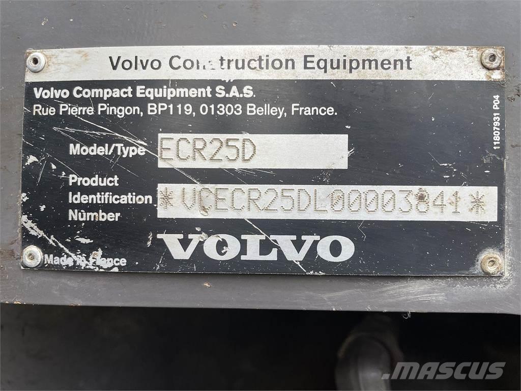 Volvo ECR25 Mobilbagger