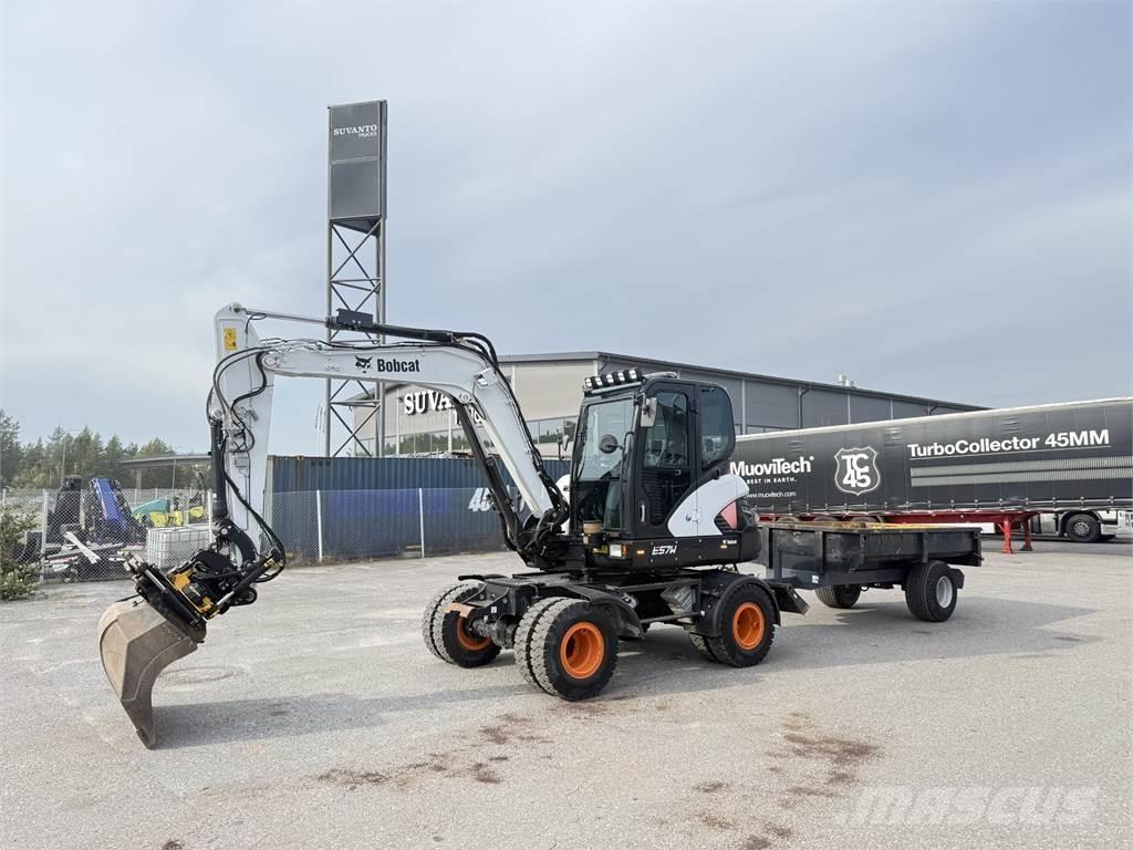 Bobcat E57W Mobilbagger