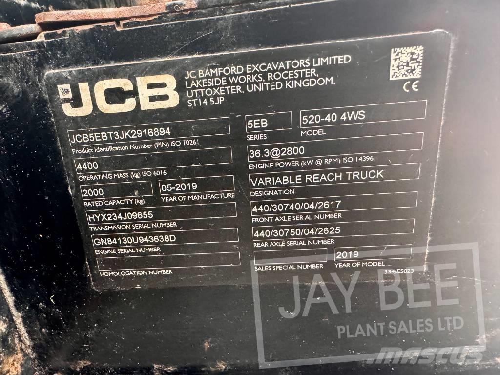 JCB 520-40 Teleskoplader