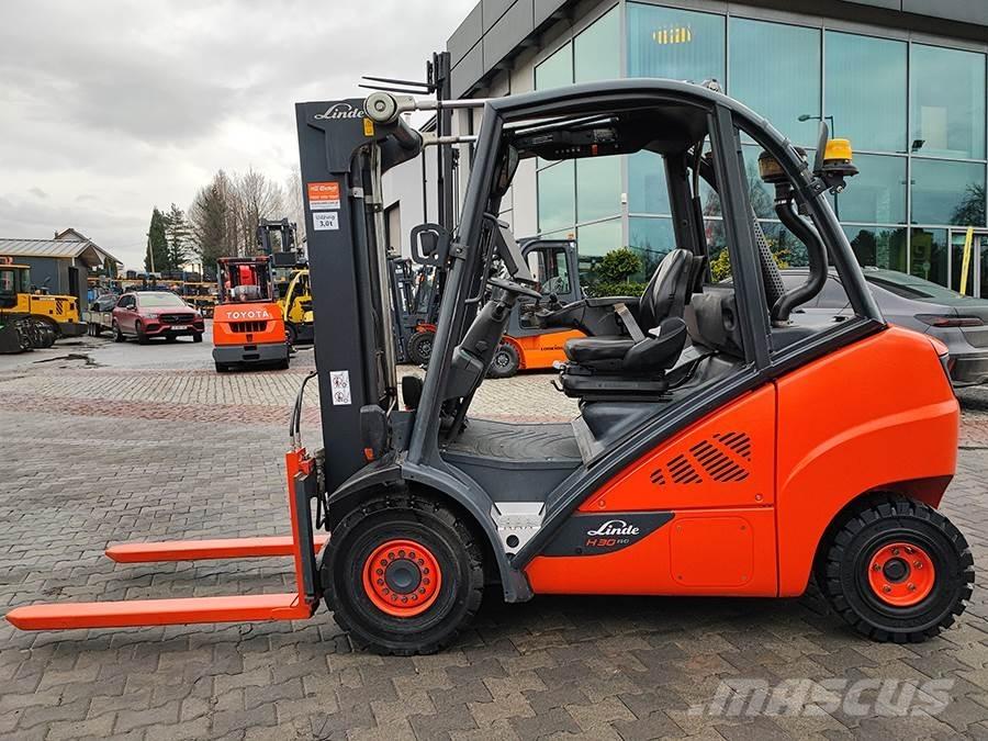 Linde H30D-02 Diesel Stapler