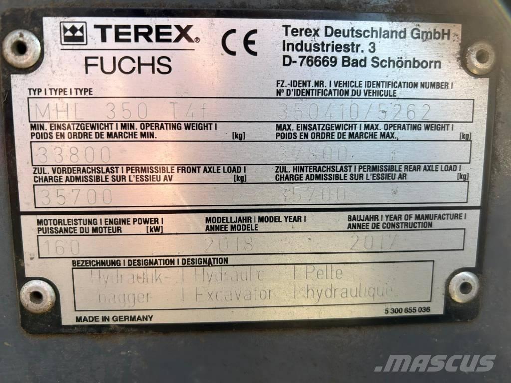 Fuchs MHL350F Materialumschlag