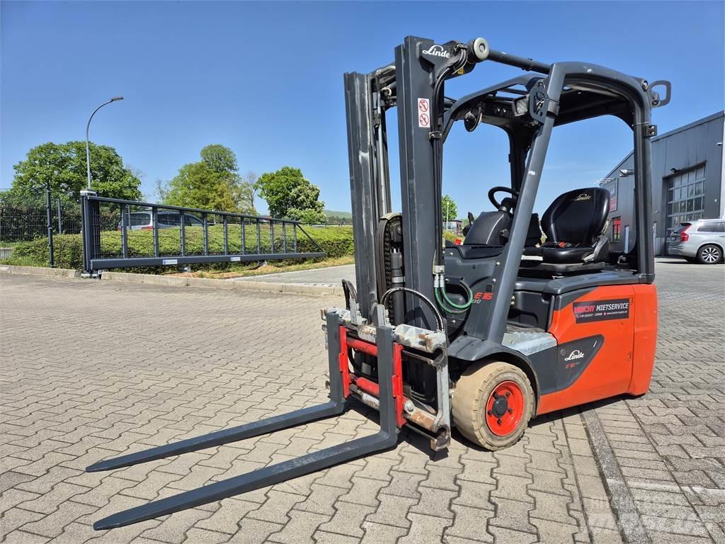 Linde E16C-02 Elektro Stapler