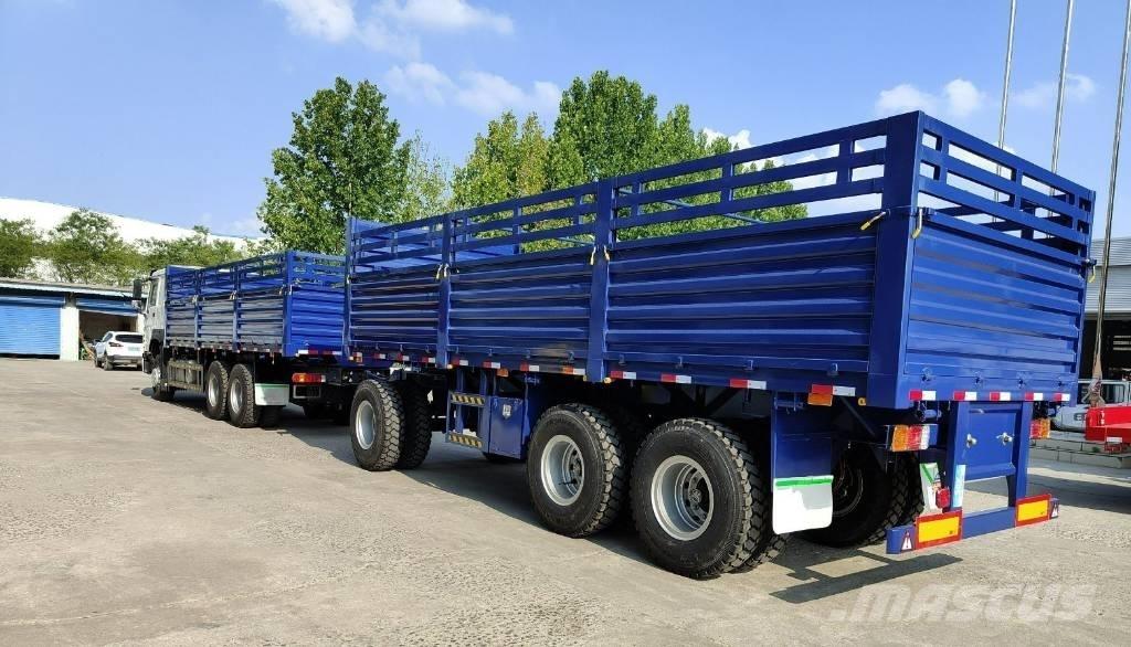 Howo 371 Pritschenwagen/Pritschenwagen mit Seitenklappe