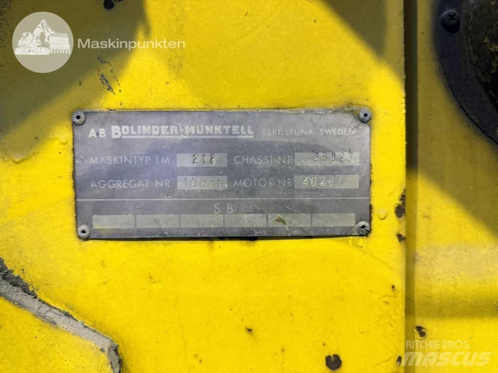 Volvo BM 218 Radlader