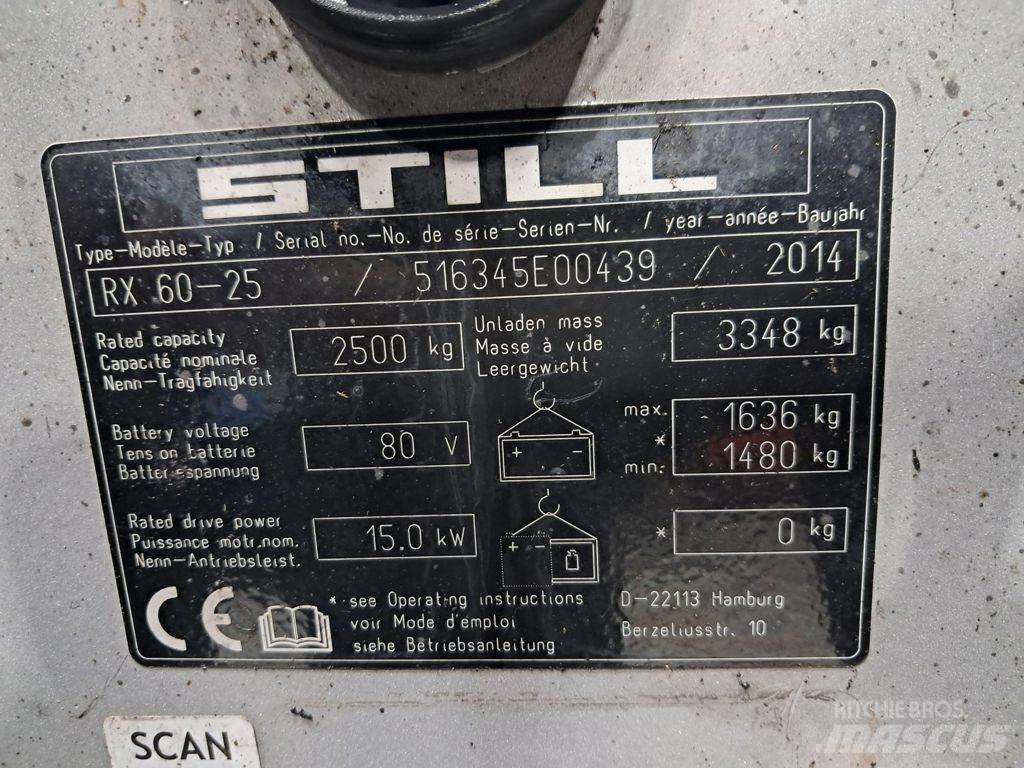 Still RX60-25 Elektro Stapler
