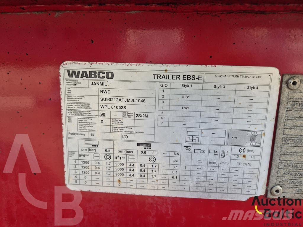 Janmil NWD Kippladerauflieger