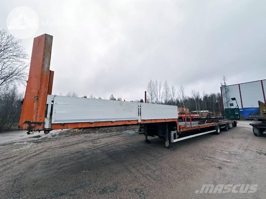 Briab Jumbotrailer Tieflader-Auflieger