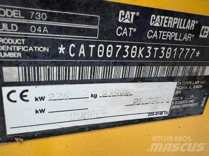 CAT 730 Dumper - Knickgelenk