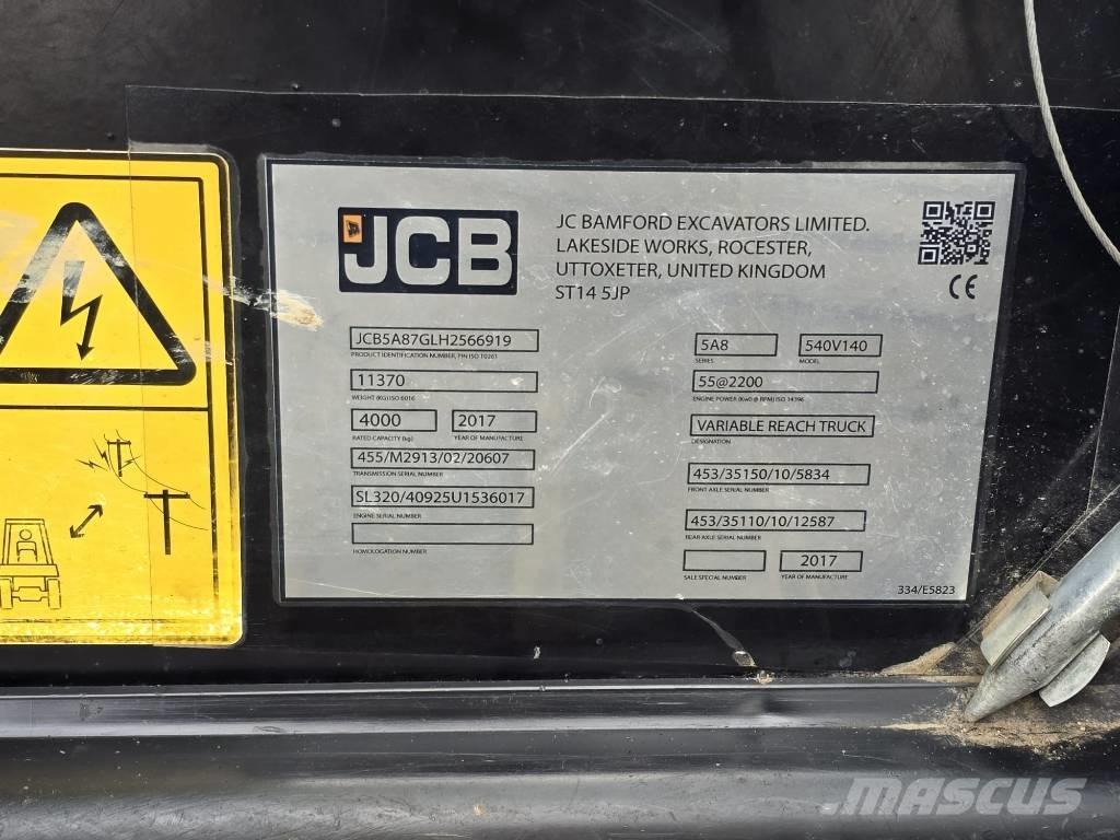 JCB 540-140 Teleskoplader