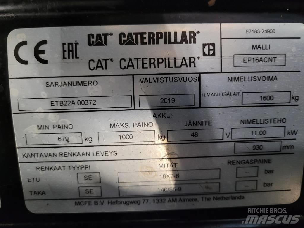 CAT EP16ACNT " OULU " Elektro Stapler