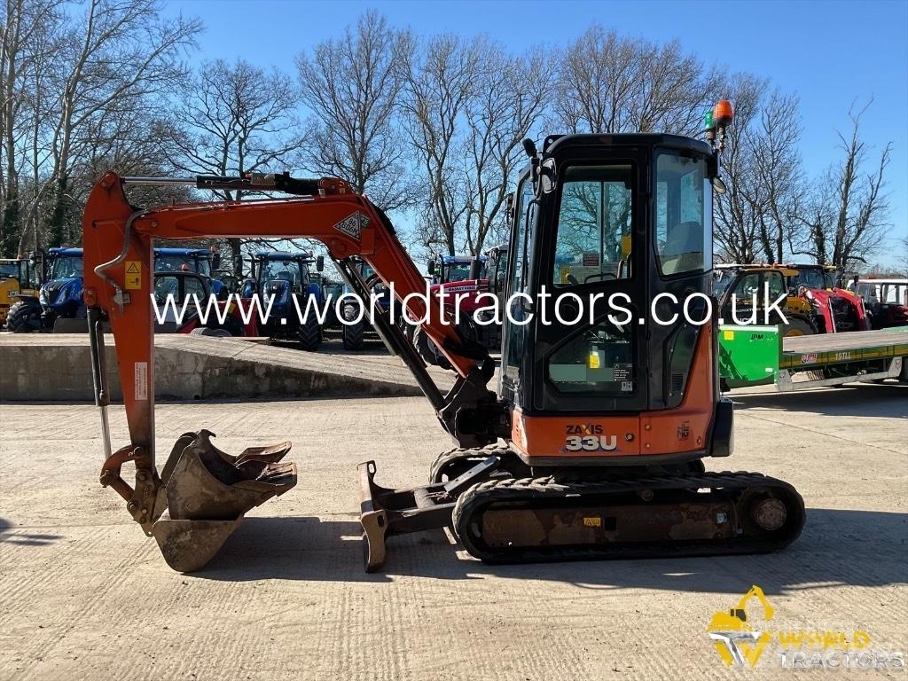 Hitachi ZX 33 U Minibagger < 7t