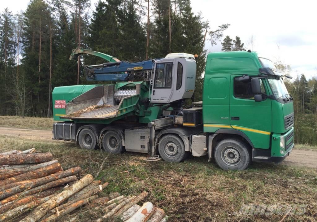 JENZ HEM 582 DQ Holzhäcksler