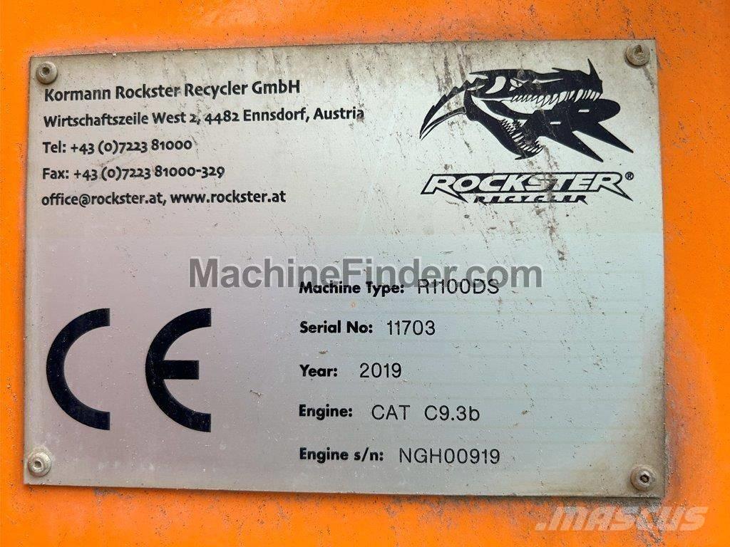Rockster RD1100DS Mobile Brecher