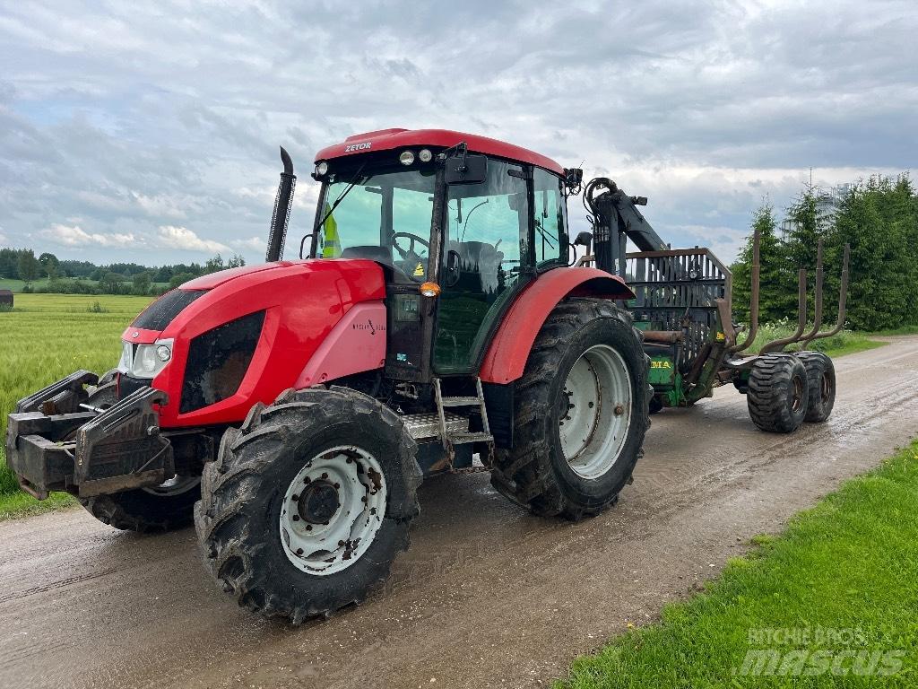 Zetor FORTERRA 135 Stammholzschlepper