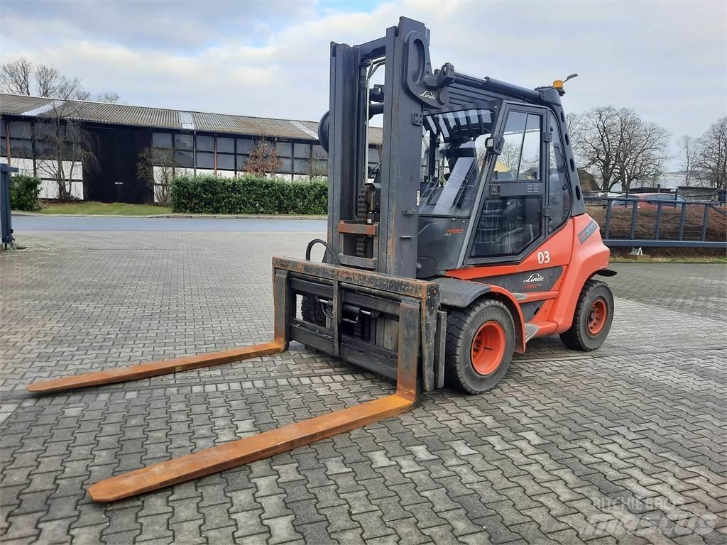 Linde H80D-03 Diesel Stapler