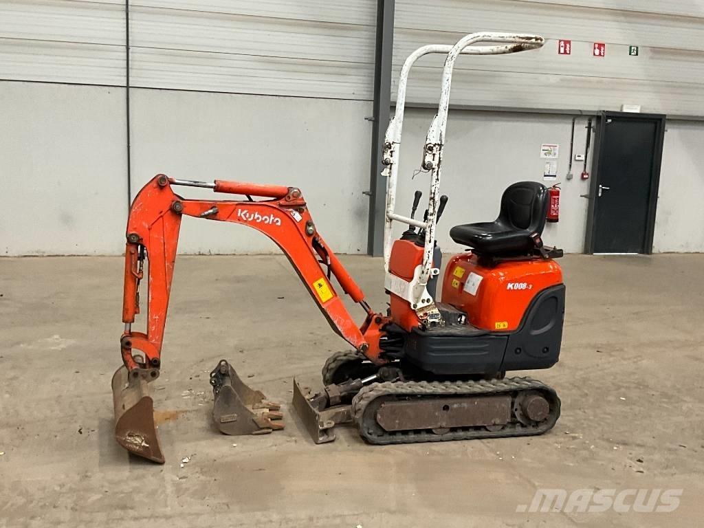 Kubota K 008-3 Minibagger < 7t