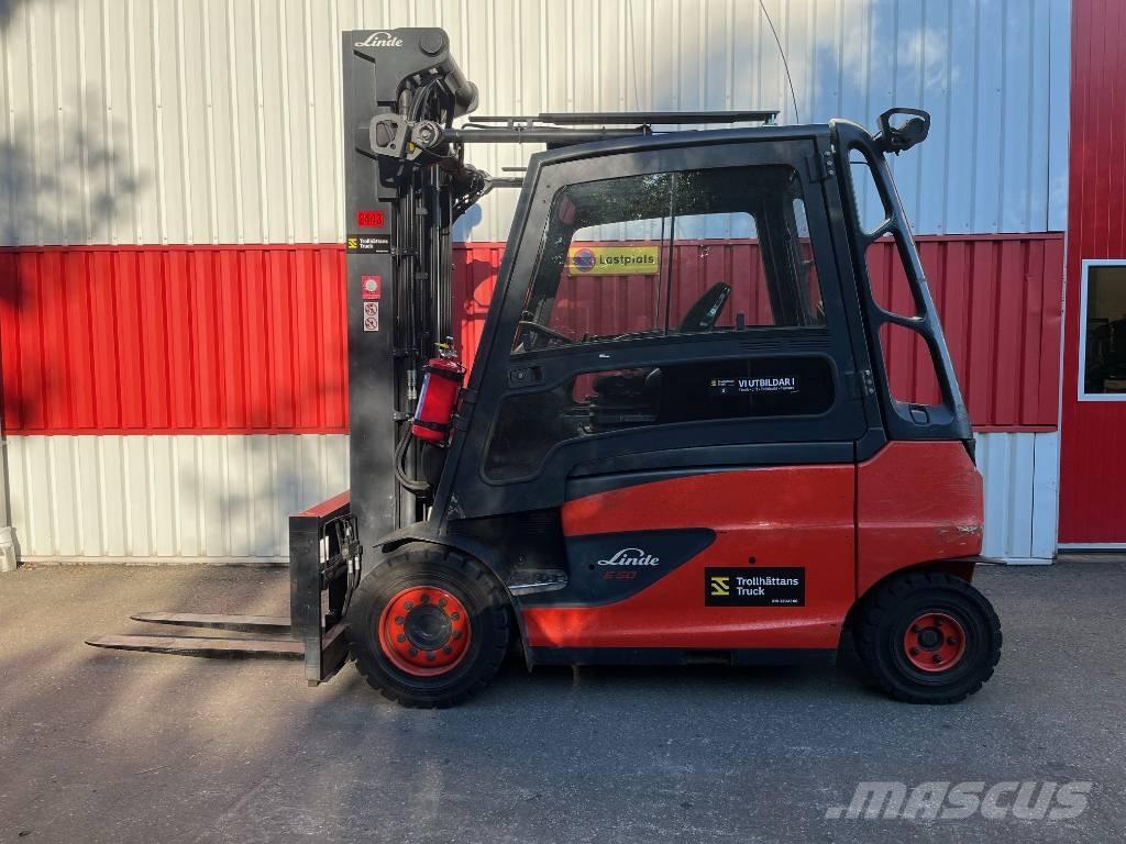 Linde E50HL-01/600 Elektro Stapler