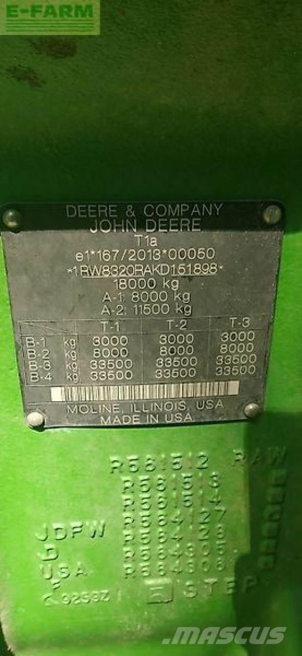 John Deere 8320r Traktoren