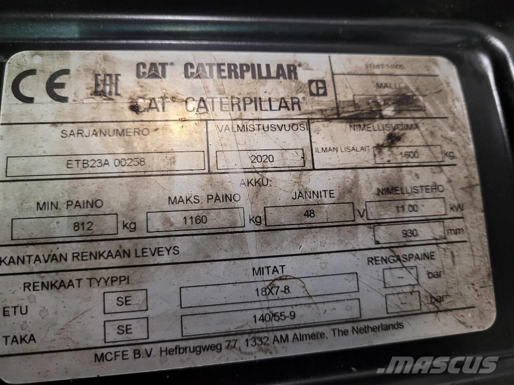 CAT EP16 ANT Elektro Stapler