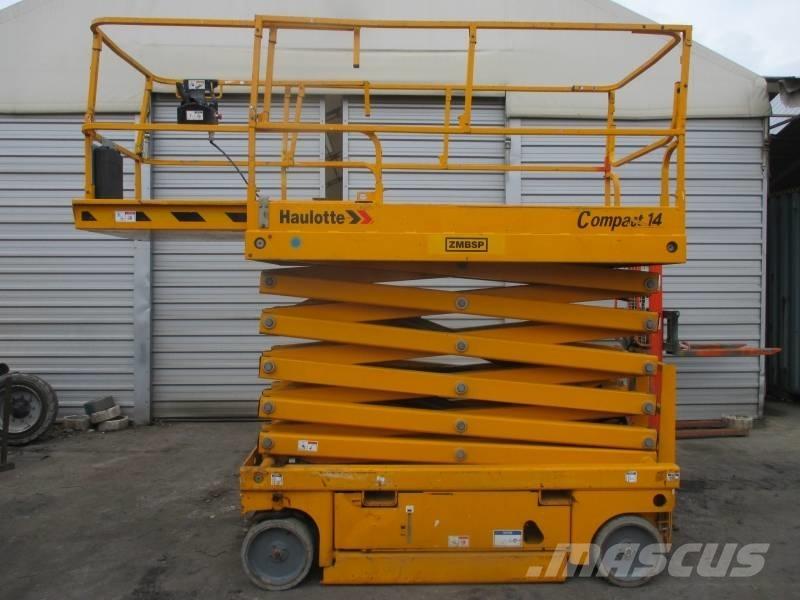 Haulotte Compact 14 Scheren-Arbeitsbühnen