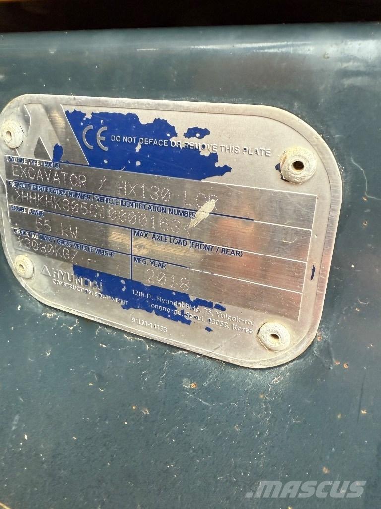 Hyundai HX 130 LCR Raupenbagger