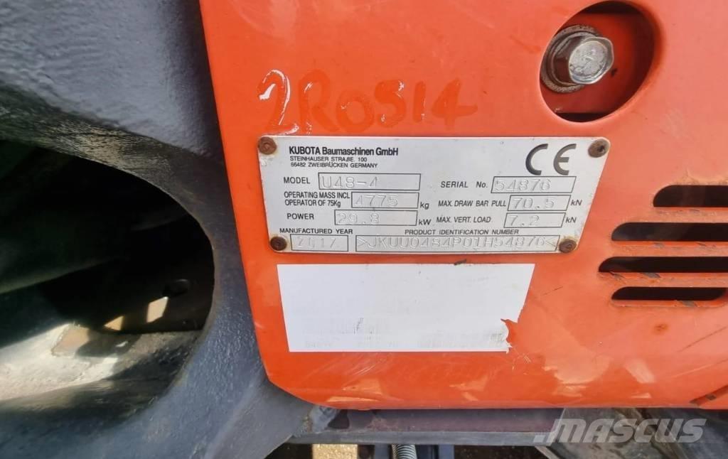 Kubota U 48-4 Minibagger < 7t