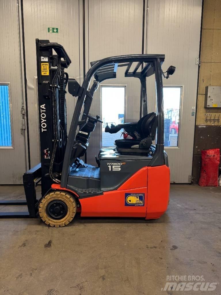 Toyota truck 8FBE15T Elektro Stapler