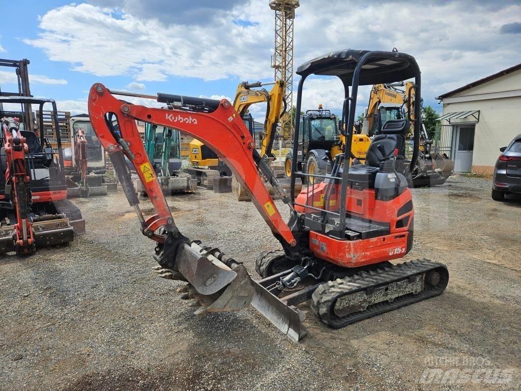 Kubota U 15 Minibagger < 7t
