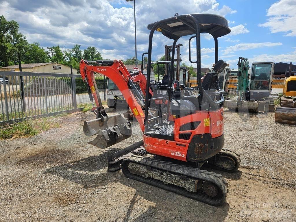 Kubota U 15 Minibagger < 7t