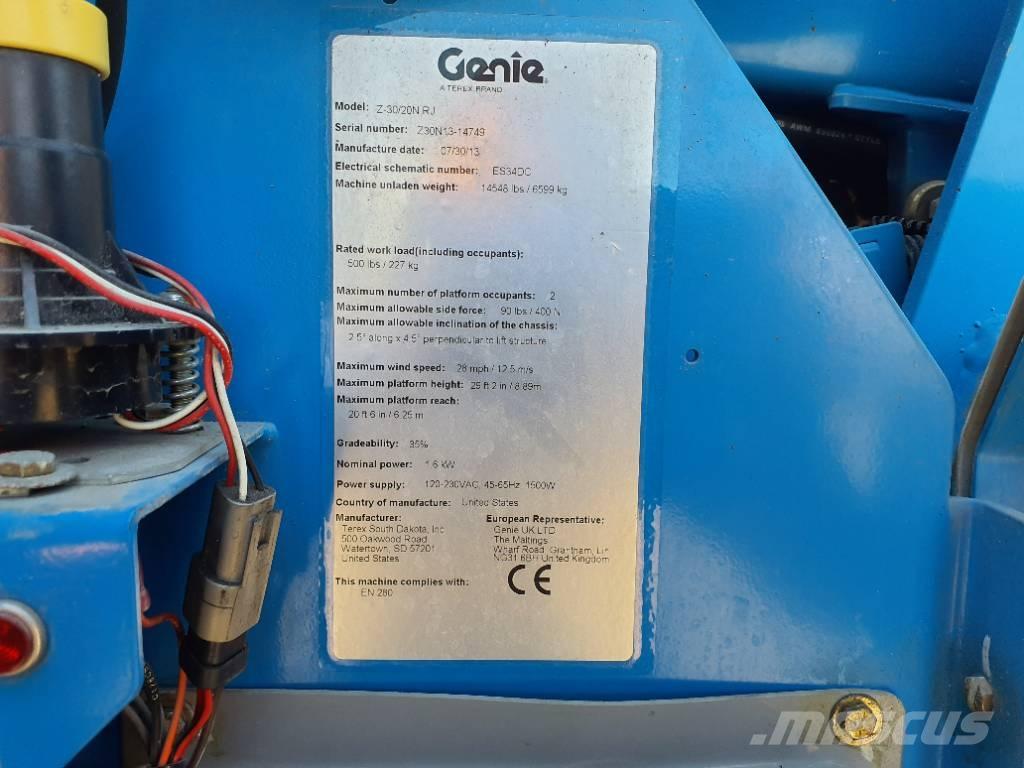 Genie Z30/20N Gelenkteleskoparbeitsbühnen