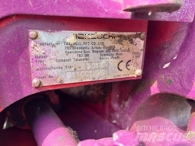 Takeuchi TB 210 Minibagger < 7t