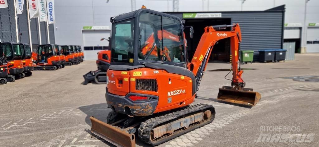 Kubota KX 027 Minibagger < 7t