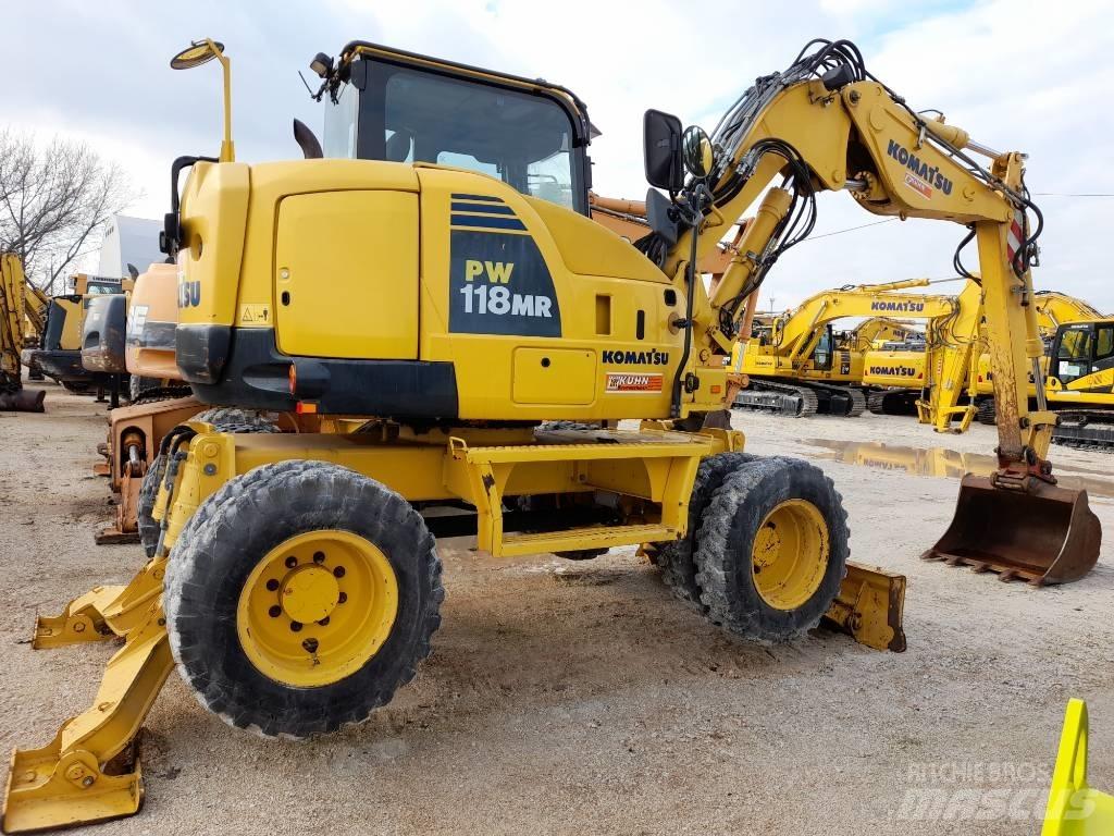 Komatsu PW118MR-8 Mobilbagger