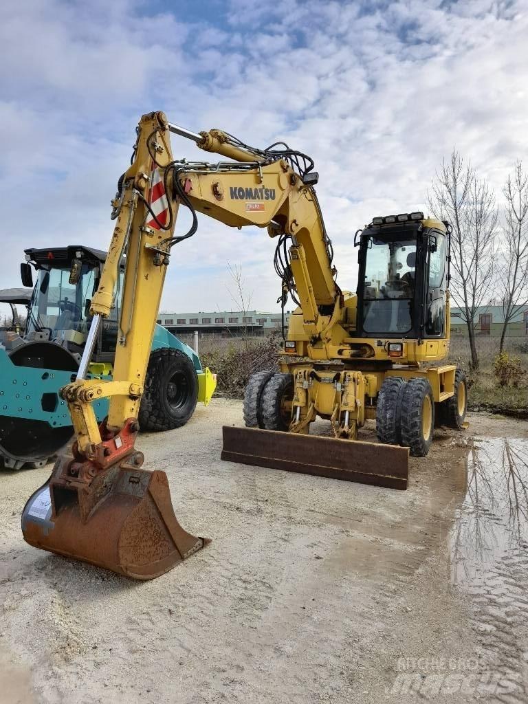 Komatsu PW118MR-8 Mobilbagger