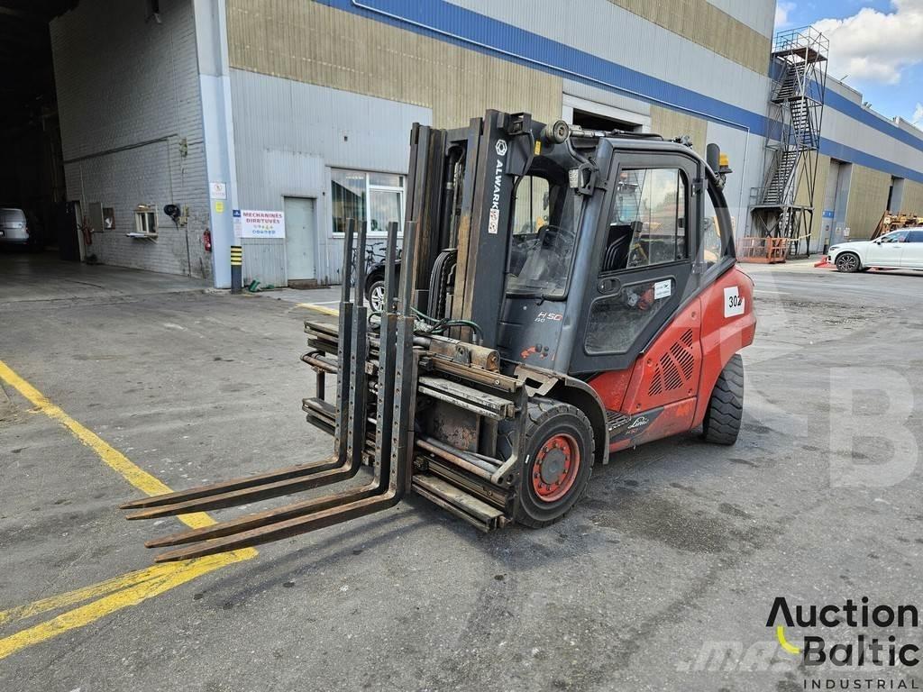 Linde H50D-02 Diesel Stapler
