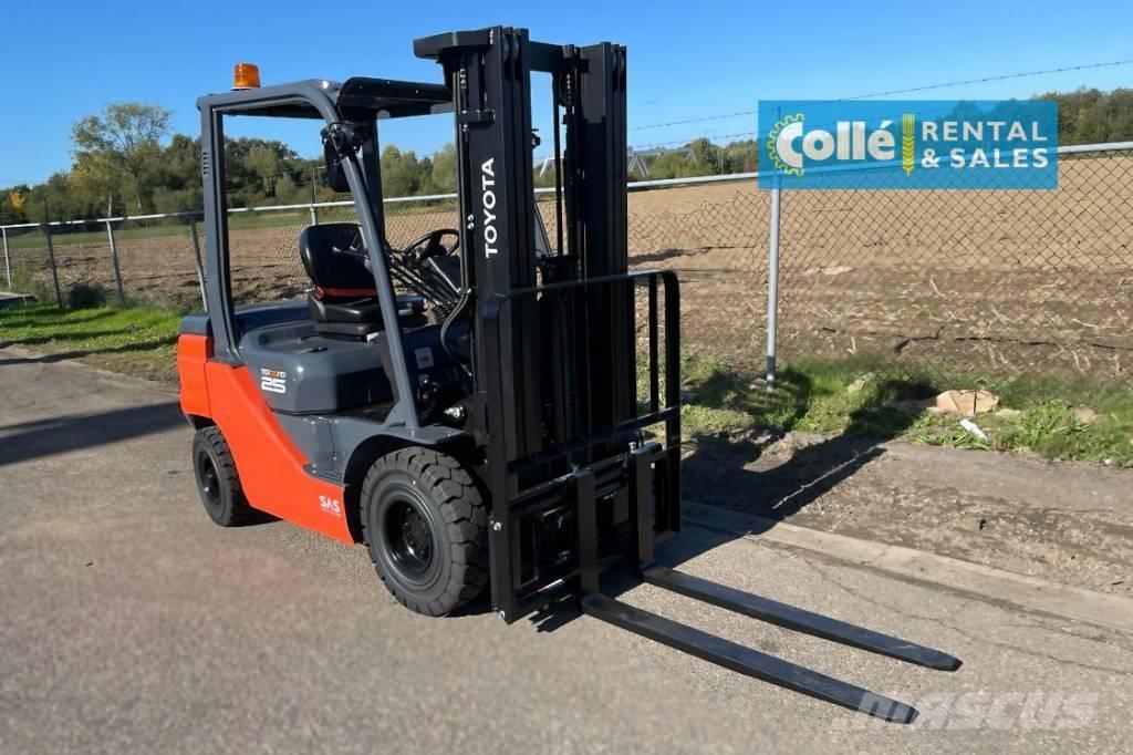 Toyota 8 FDF 25 | 2022 Diesel Stapler