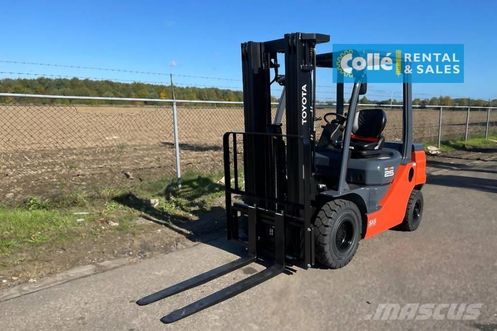 Toyota 8 FDF 25 | 2022 Diesel Stapler