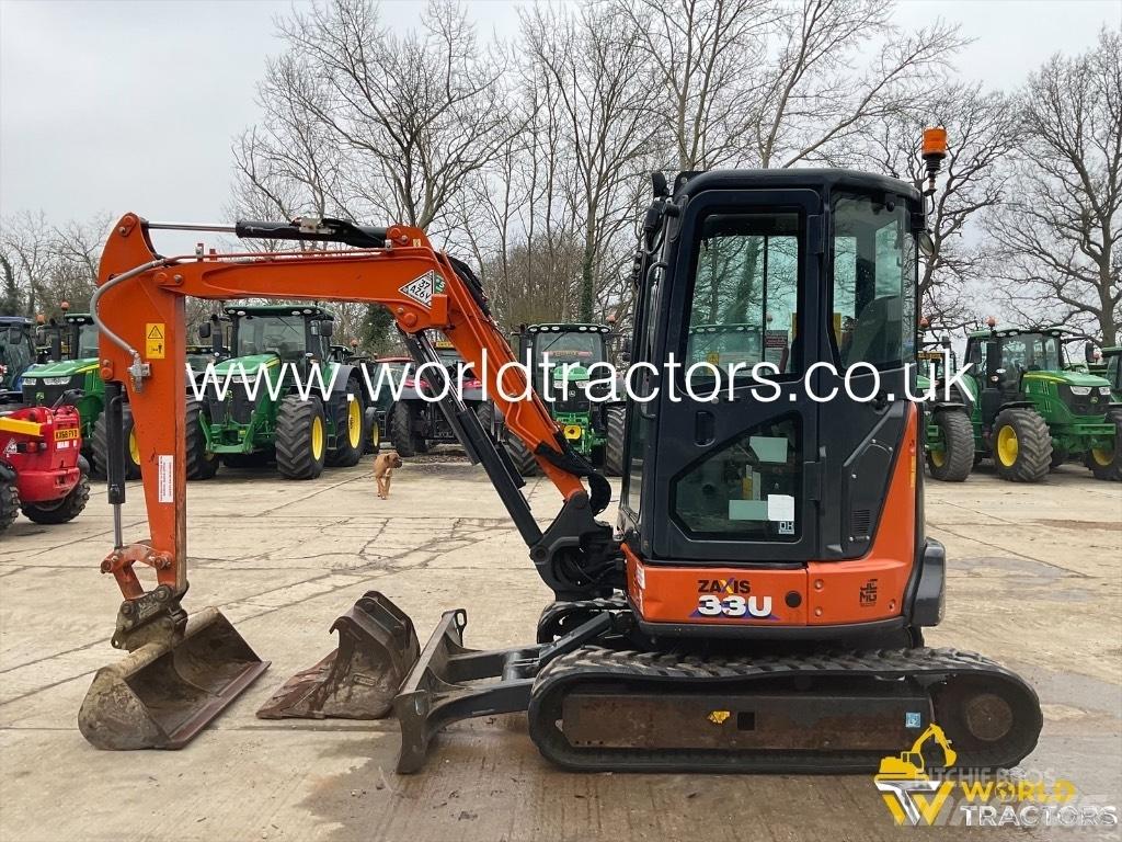 Hitachi ZX 33 U Minibagger < 7t
