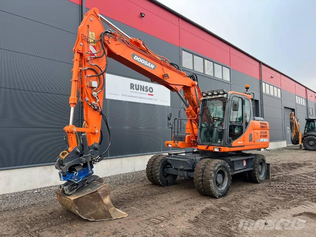 Doosan DX 160 W-3 Mobilbagger