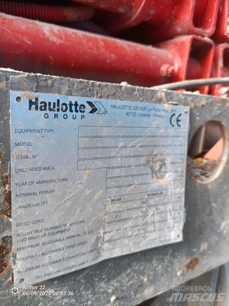 Haulotte Optimum  8 Scheren-Arbeitsbühnen