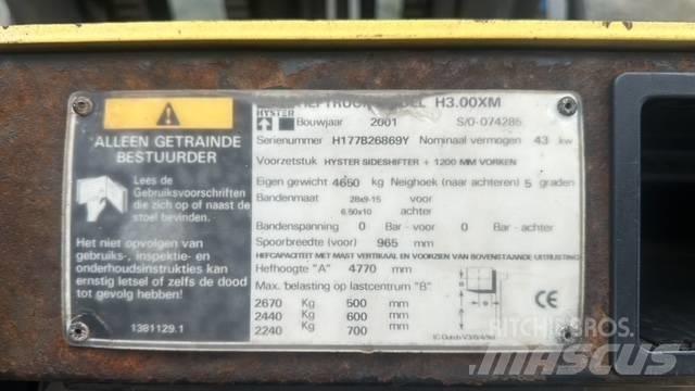 Hyster 3.00 XM Diesel Stapler
