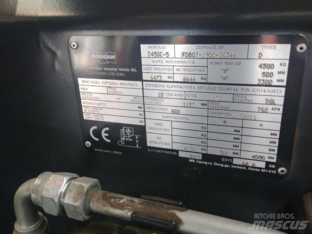 Doosan D45 SC-5 Diesel Stapler