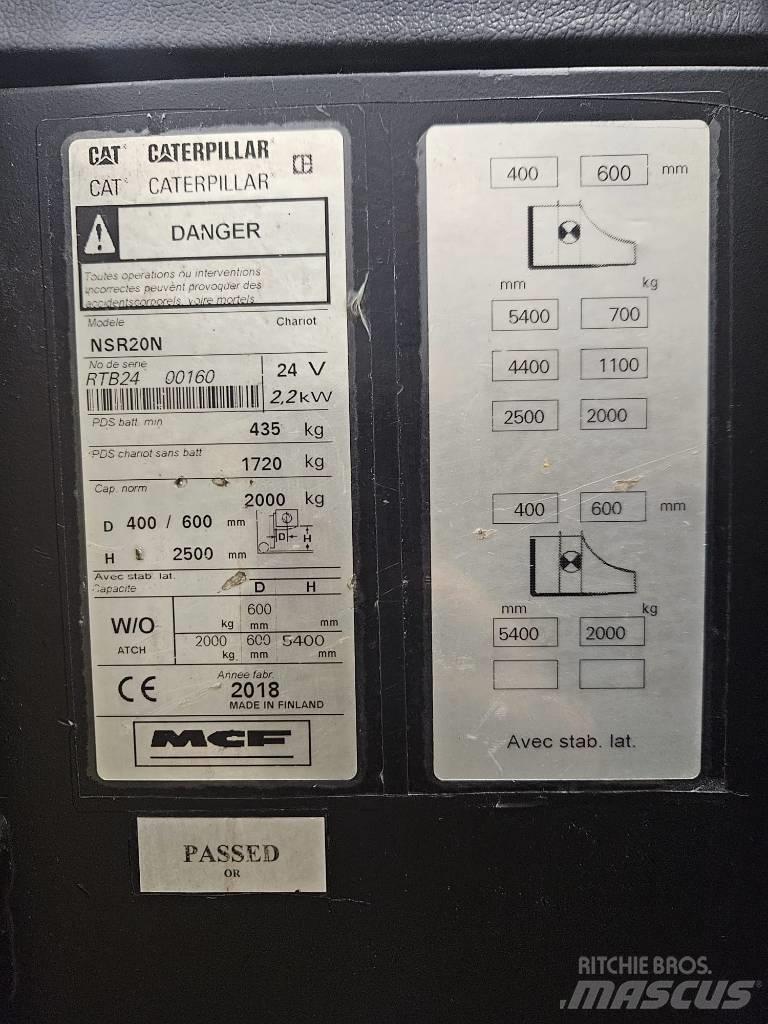 CAT NSR20N Selbstfahrstapler