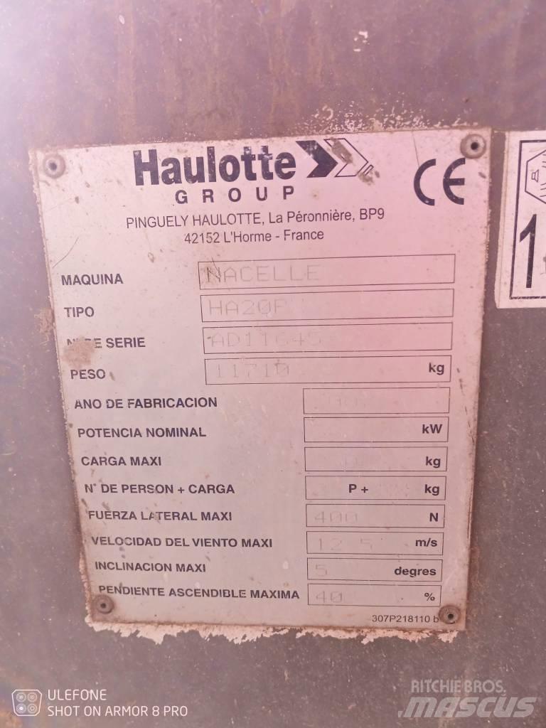 Haulotte HA 20 PX Gelenkteleskoparbeitsbühnen