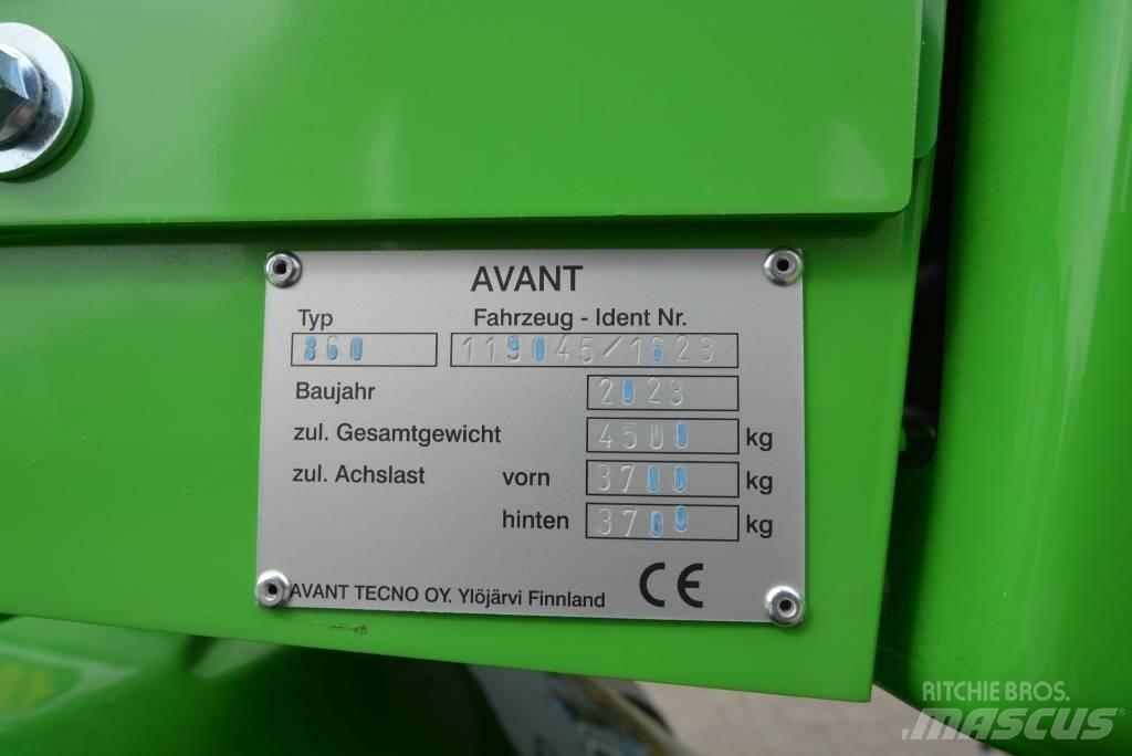 Avant 860 i Minilader