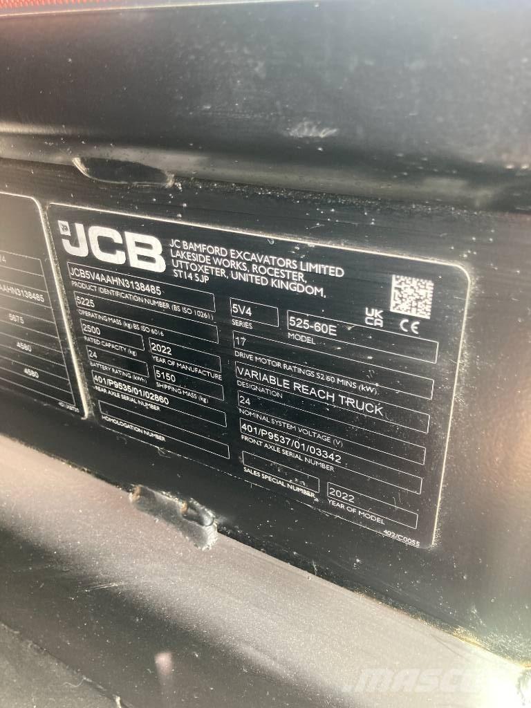 JCB 525-60 E Teleskoplader