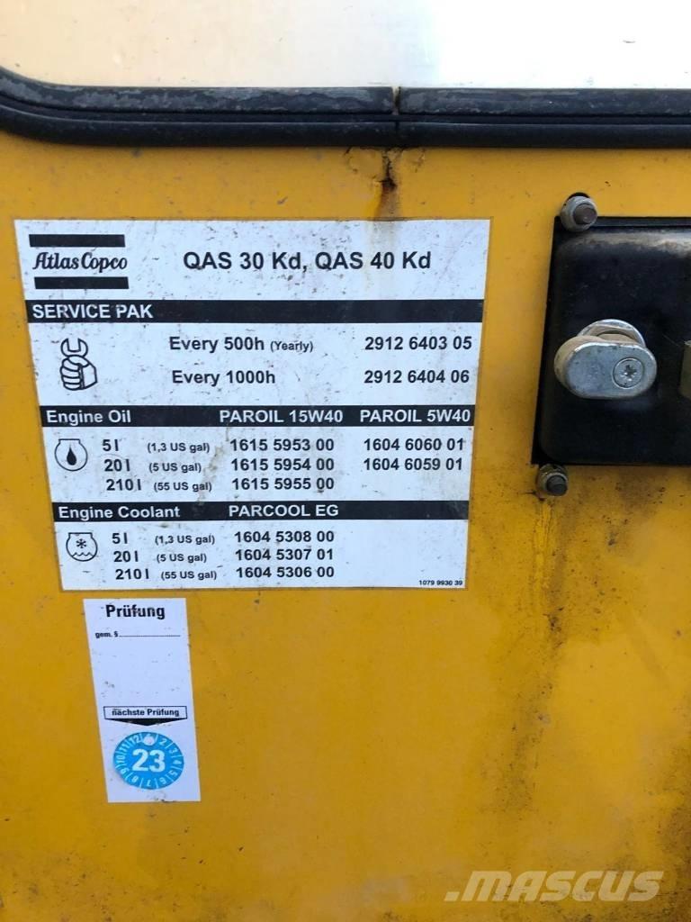 Atlas Copco QAS 30 Diesel Generatoren