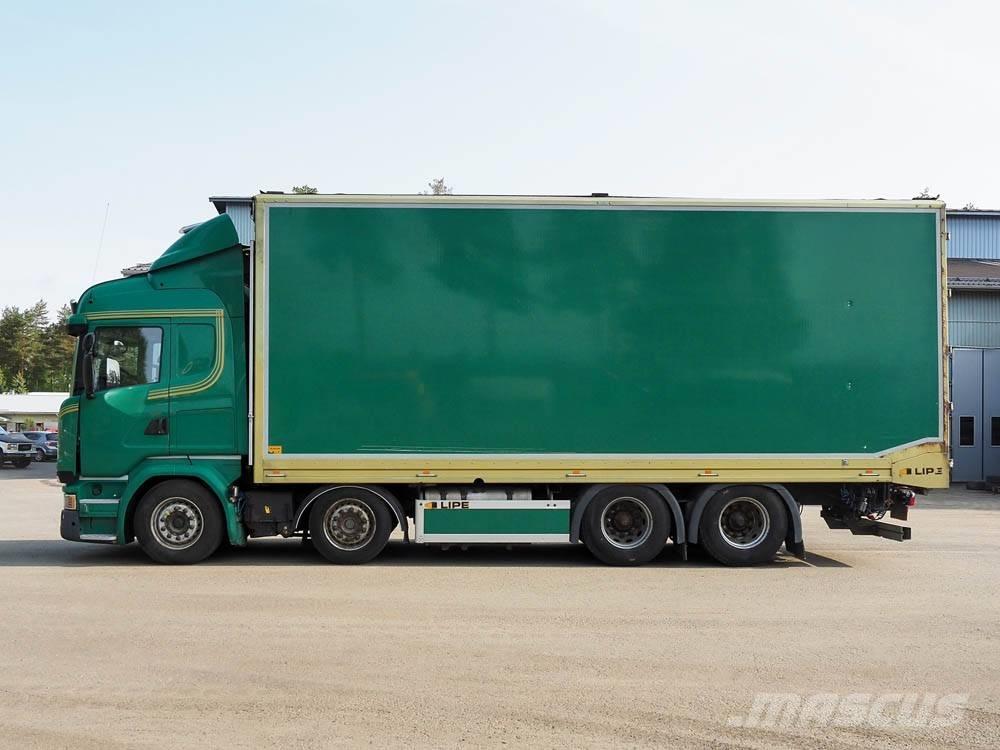 Scania R 730 Holztransportanhänger
