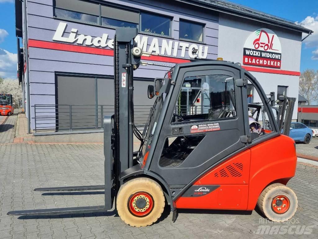 Linde H30T-02 Gas Stapler