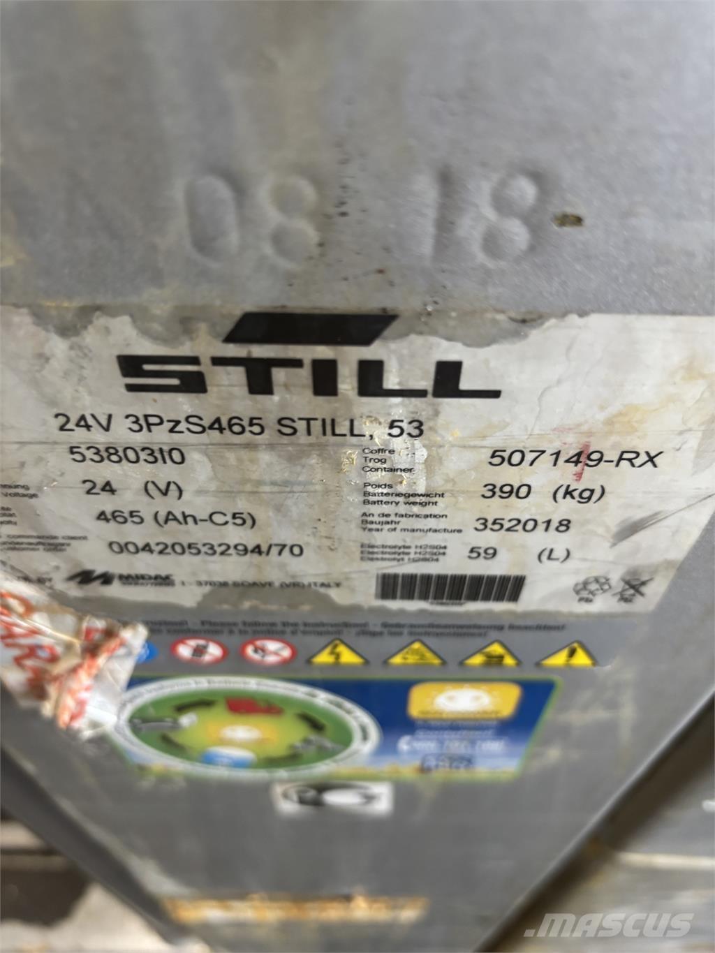 Still OPX 20 Niederhub-Kommissionierer